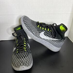 ˚₊‧꒰ა ☆ ໒꒱ ‧₊˚ Nike LunarEpic Flyknit Dark Grey Black Women’s Size 8 (1A-16)